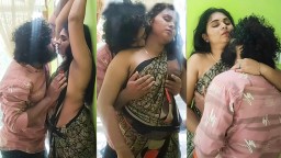 Mallu couple hot boobs suck